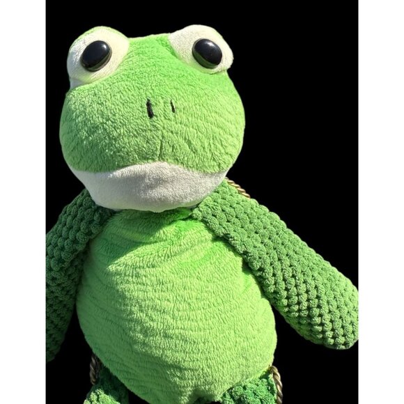 Scentsy Ribbert Frog Green Plush Security Support Pal Pet Toy Aroma Therapy - Picture 7 of 15